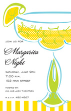 Swirl Margarita Invitations