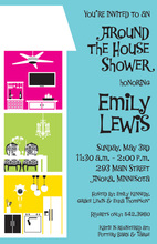 Perfect Front Full House Invitations