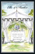 Formal Outdoor Tent Invitations