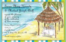 Tiki Shack Invitations