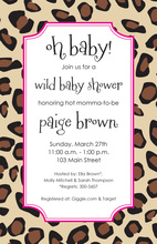 Safari Life Animal Spirit Invitation