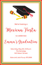 Graduation Ole Mexican Flair Invitations
