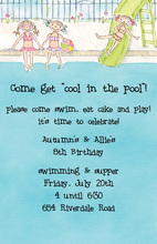 Water Slide Invitation