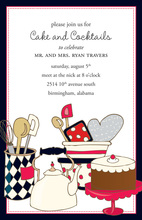 Bake Cake Invitation