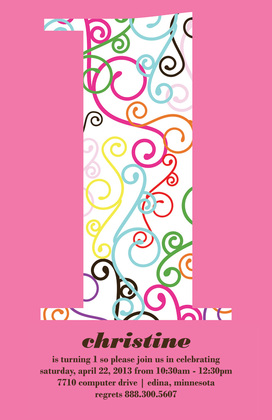 Swirl Thank You Cards