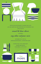 Around the House Kitchen Utensils Invitation