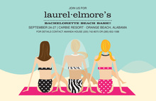 Beach Bachelorette Party Invitation