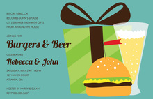 Cheeseburgers in Paradise Invitation