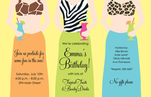 Beach Bachelorette Party Invitation