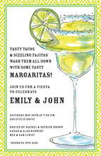 Swirl Margarita Invitations