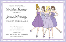 Casual City Bride Invitations