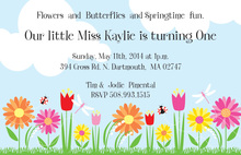Ladybug Garden Invitations
