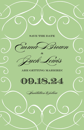 Wisp Lavender Invitation