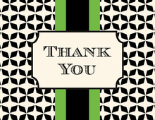 Grand Green Thank You Cards
