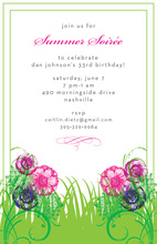 Summer Soiree Invitation