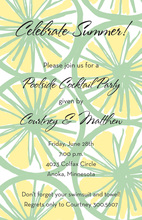 Fresh Oranges Summer Party Invitation