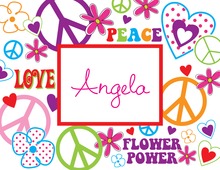 Peace Love Thank You Cards