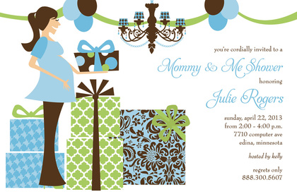 Creative Baby Shower Mommy Invitations