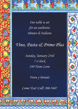 Destination To Italy Invitations