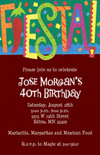 Casual FIESTA! Invitations