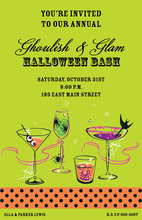 Halloween Cocktail Party Invitations