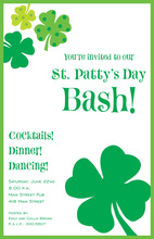 St. Patty Flair Invitation