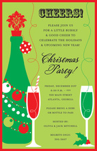 Bubbly Flair Invitation