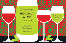 Holiday Bubbly Holiday Invitations