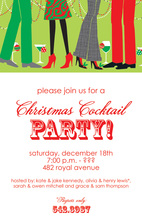 Festive Modern Coctails Invitation