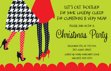 Festive Flair Cheer Invitations