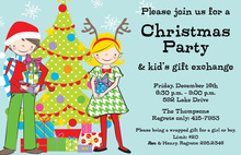 Festive Kids Invitation