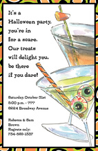 Ghoulish Drinks Invitation