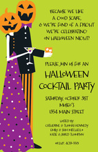 Spider Trio Halloween Invitations