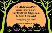 Spooky Friends Halloween Invitation