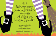 Halloween House Invitation