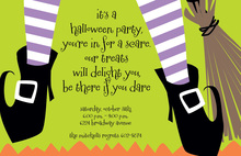 Martini Witch Invitations