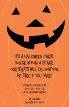 Spooky Street Halloween Invitations