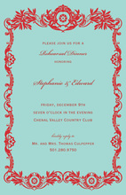 Divinely Red Formal Invitation