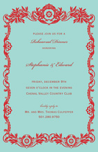 Divinely Red Formal Invitation
