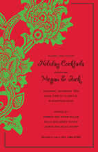 Celebration Corner Amaryllis Invitation