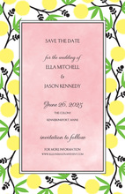 Garden Vines Party Invitations