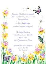 In the Garden Invitations