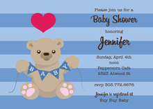 Charming Baby Elements Invitation