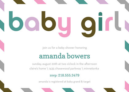 Oh Boy Envelope Style Baby Shower Invitation