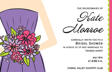 Bridesmaid Luncheon Party Invitation