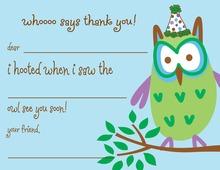 You Who Kids Fill-in Thank You Cards