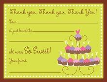 Sweet Start Kids Fill-in Thank You Cards
