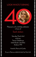 Turning 40 Birthday Photo Cards