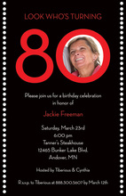 Turning 80 Birthday Photo Cards