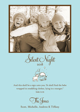 Singing The Silent Night Photo Cards